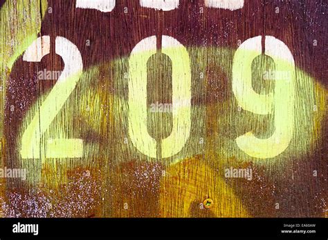 number 209 Stock Photo - Alamy