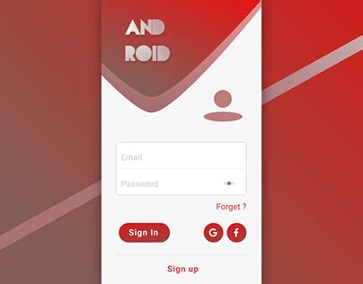 android login ui projects   logos illustrations