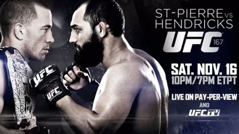UFC 167 Countdown all 3 complete segments: GSP vs. Hendricks, Evans vs ...
