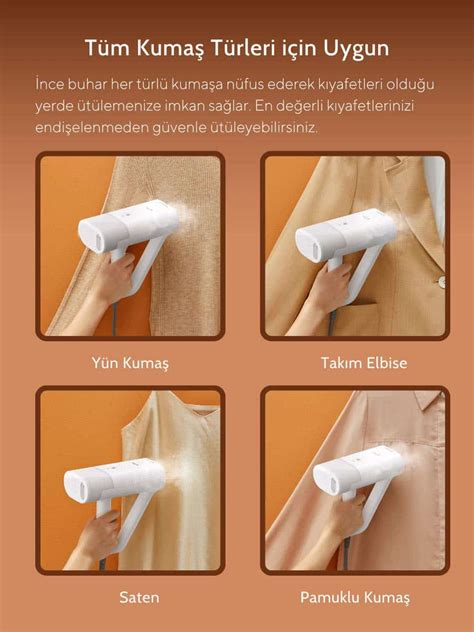 Deerma DEM-HS100 Buharlı Portatif Dikey Ütü