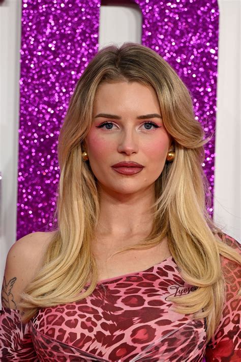 Lottie Moss Sheer Pink Dress Naked Gun Premiere - Hot Celebs Home