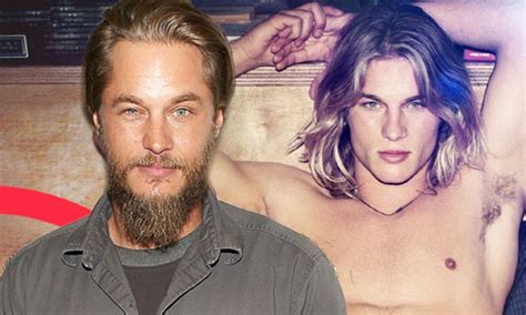 We almost didn't recognise you! Former Calvin Klein model Travis Fimmel ...