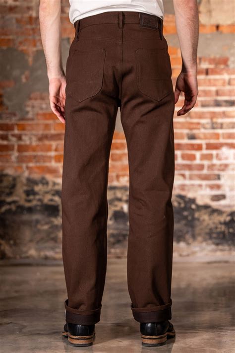 Freenote Cloth Modesto - 15oz Dark Brown Denim - Franklin & Poe