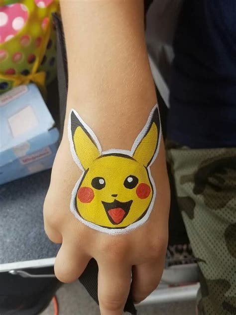 Pikachu Face Paint