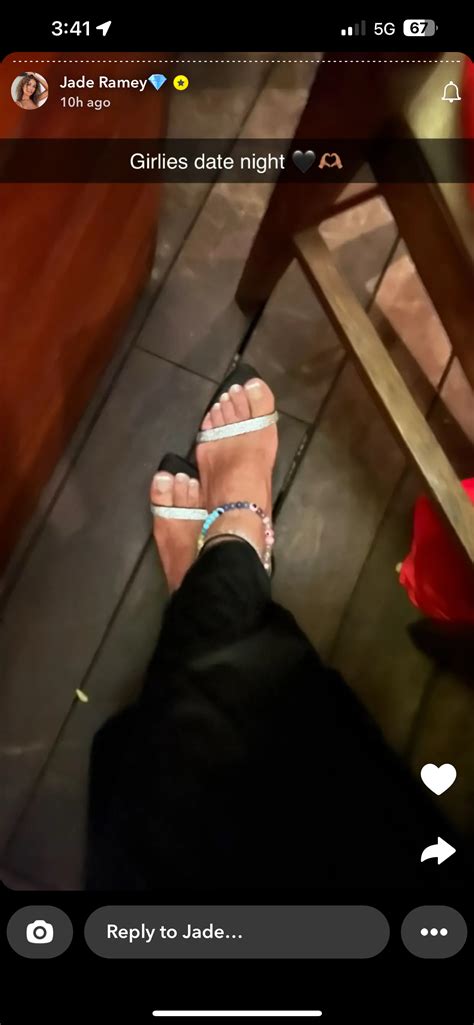 Jade Ramey's feet