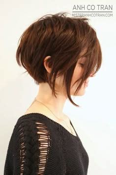 50 Short in Back, Long Sides and Front ideas | short hair cuts, hair ...
