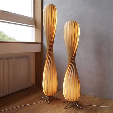 Ozawa Twisted Bamboo Lamp | Floor Lamp | Interior Moderna
