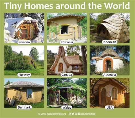 natural tiny homes   world