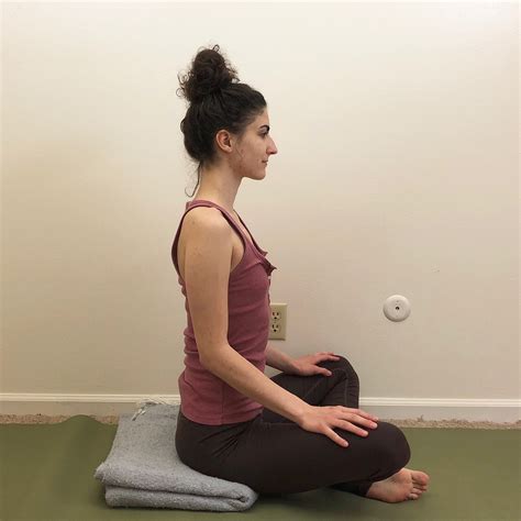sukhasana easy seated pose santosha spirit