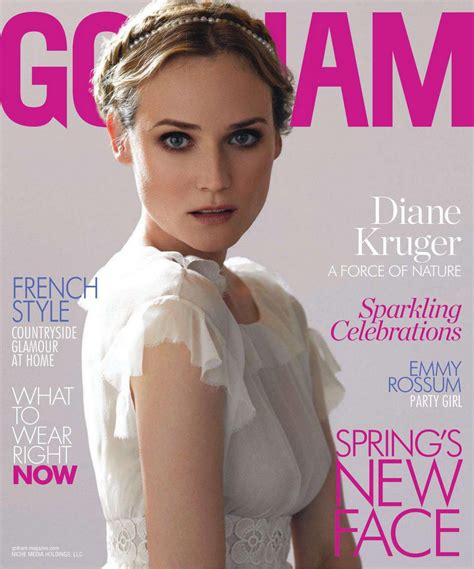 Accessories Fashion Style: Diane Kruger: Side Boob and Leggy on Gotham