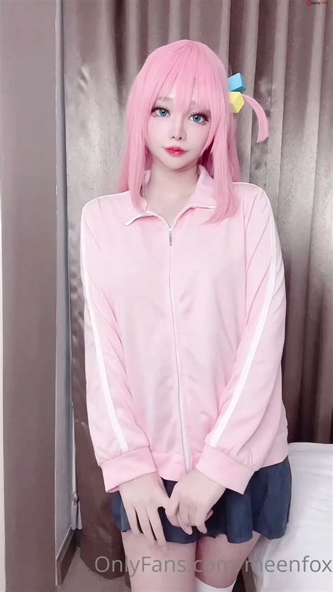 OnlyFan – Meenfox cosplay Bocchi – Bocchi The Rock “10 photos