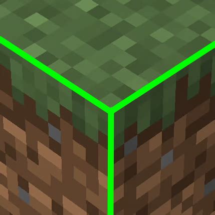 green block selection outline changelog