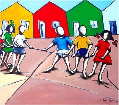 Brincadeira De Crianca Ivan Cruz - Baú da Web: Ivan Cruz, colorida arte " Brincadeiras de Criança"