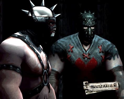 Manhunt 2 (2007) promotional art - MobyGames