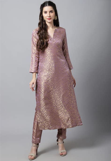summer color kurta set