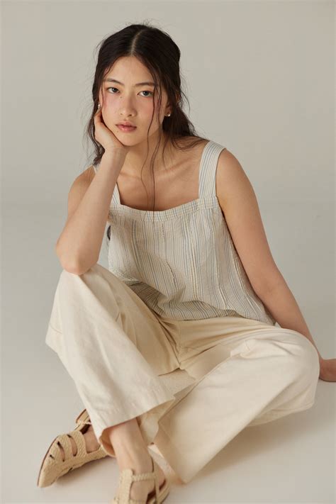 Odette Dress | Square Neck Pintuck Dress | 100% Organic Cotton | Pink ...