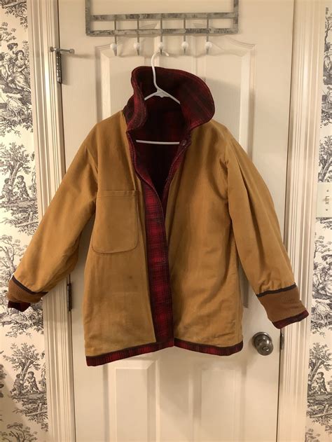 Vintage Woolrich Hunting Coat - Etsy