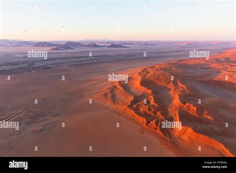 Africa, Namibia, Namib desert, Namib-Naukluft National Park, Aerial ...