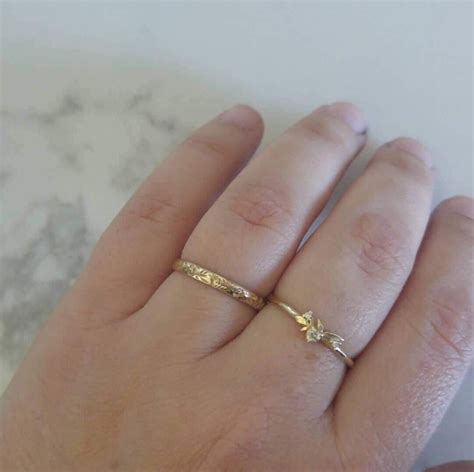 flower wedding band 3