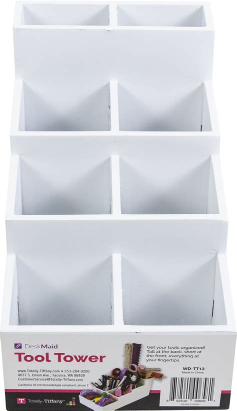 Totally-Tiffany Tool Tower-White | Michaels