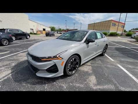 2022 KIA K5 GT-Line Premium in Wolf Gray with Black - YouTube