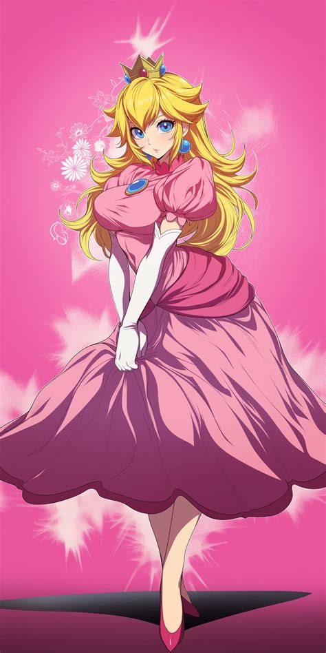 Sexy Princess Peach Nude