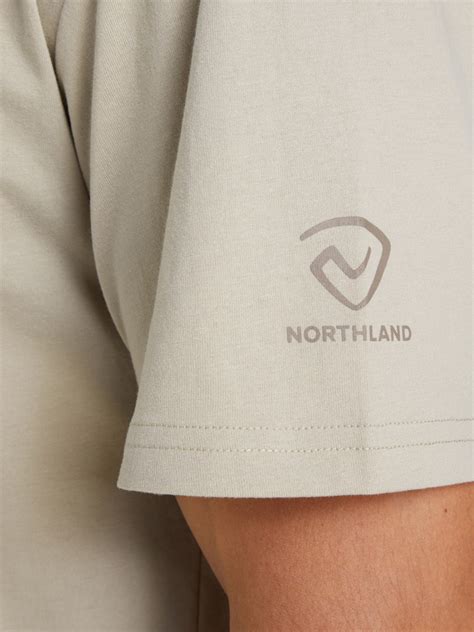Футболка мужская Northland бежевый цвет — купить за 2240 тг со скидкой ...