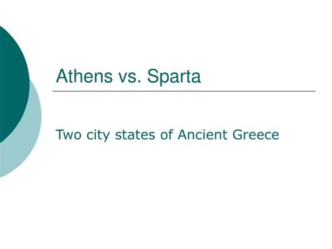 PPT - Athens vs. Sparta PowerPoint Presentation, free download - ID:6538655