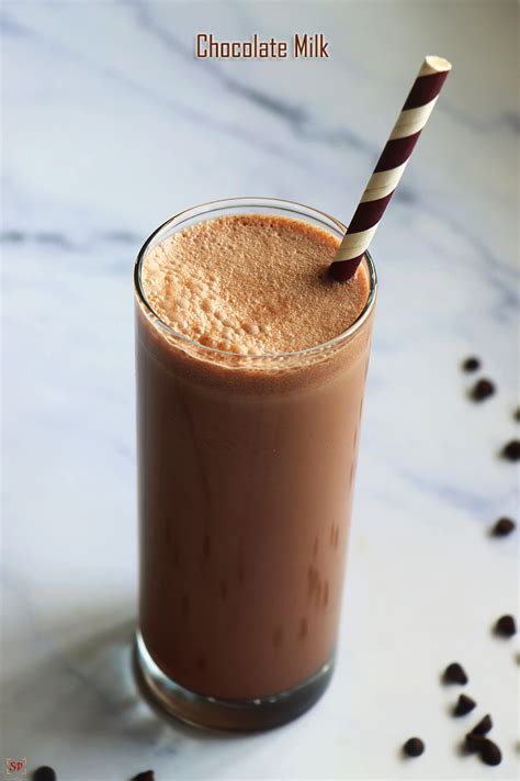 Chocolate Milk Recipe - Sharmis Passions