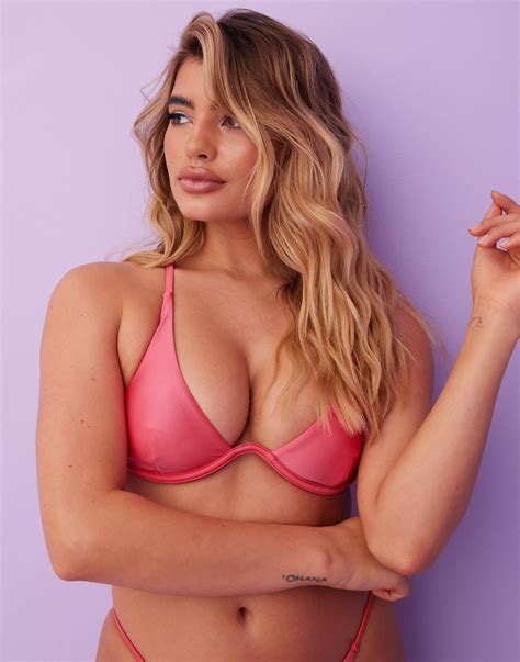 Buy Nelly Flatter Me Bikini Top - Mörkrosa | Nelly.com