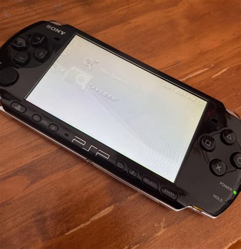 Acquired my first PSP today, system was completely wiped except for one ...