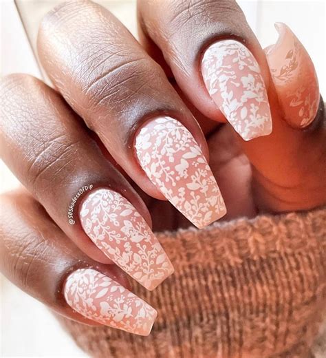 Pink Wedding Nail Designs
