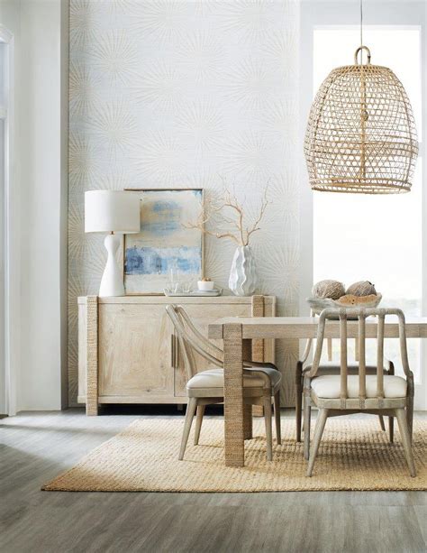 Commerce and Market Seaside Rectangle Dining Room Set with 1-22 Inch