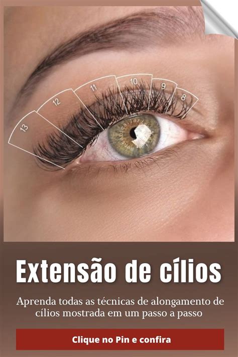 Como Se Escreve Cílio - Extensão de cílios aprenda todas as técnicas passo a passo | Lashes ...