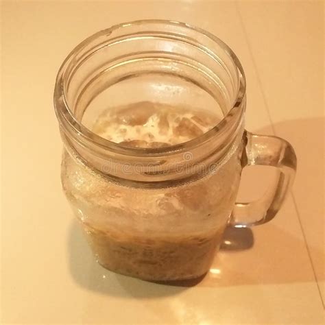 Coffe milk stock image. Image of cool, drink, glass - 221300801
