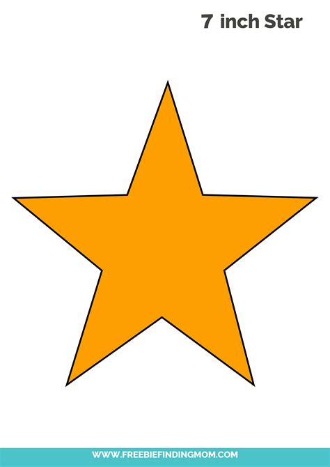 Printable Star Image - Printable Word Searches