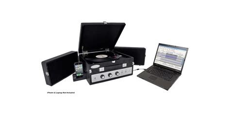 Pyle Classic Turntable Record Player