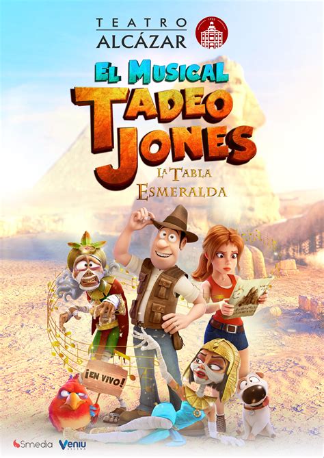 Tadeo Jones. La tabla esmeralda. El musical - Teatro Alcázar de Madrid