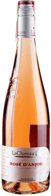 Вино LaCheteau Rose d'Anjou 2021 Set 6 bottles (ЛаШето Роз д'Анжу 2021 ...