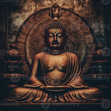 buddha statue as album cover for mediation 22799042 Stock Photo at Vecteezy