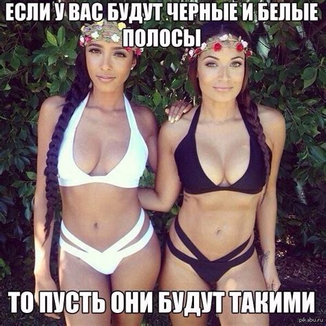 Черные и белые полосы | Пикабу
