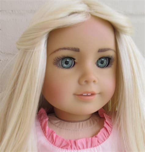 Custom Painted American Girl Doll