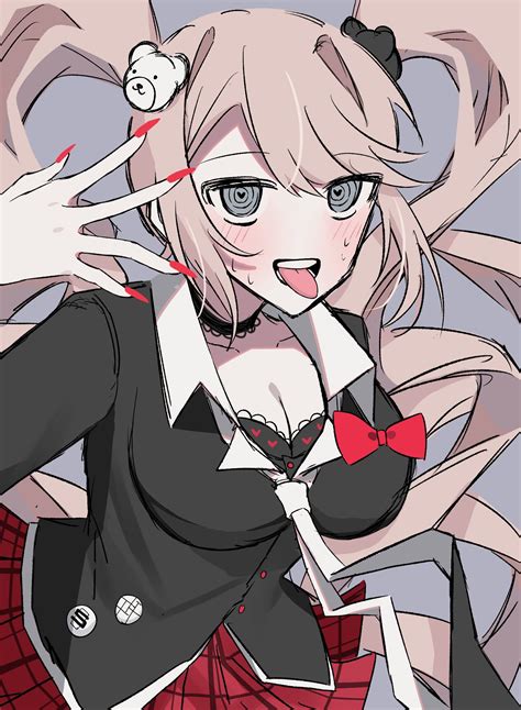 enoshima junko (danganronpa and 1 more) drawn by nene_(n_ene) | Danbooru