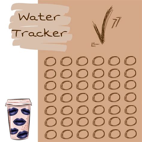 Трекер Воды | Office supplies, Notebook, Supplies