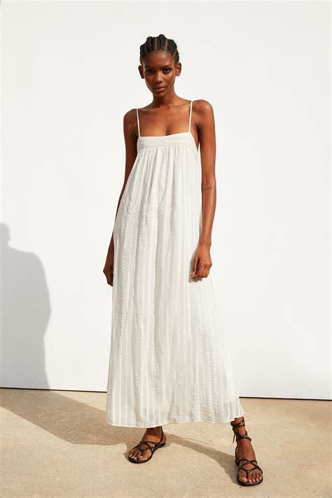 Zara Women's White Dresses at Tashia Wood blog