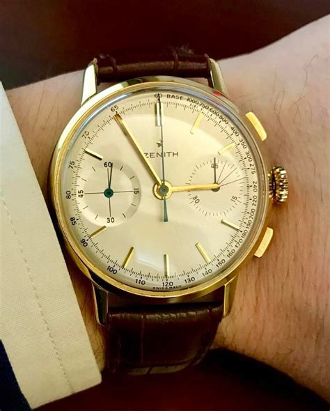 [Vintage Zenith Chronograph] Looking for info on my timepiece : r/Watches