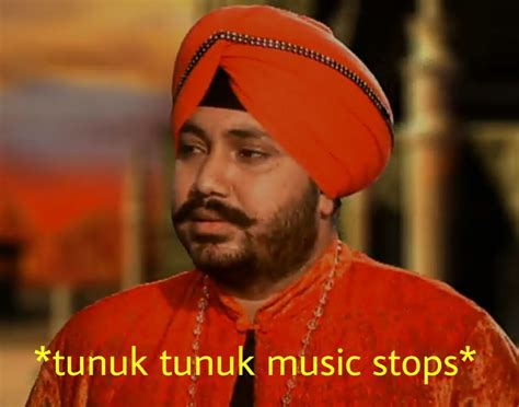 tunuk tunuk  stops indian meme templates