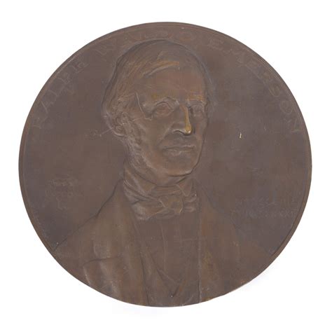 Lot - Victor David Brenner, New York (1871-1924), Ralph Waldo Emerson