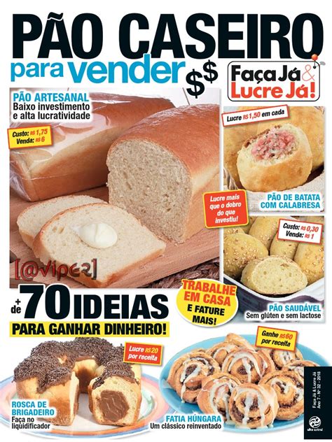 Frases Para Vender Pão Caseiro - PÃO CASEIRO para vender | PDF | Pães | Massa