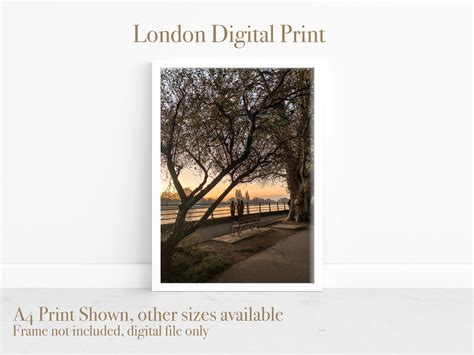 Putney Riverside, London Photography Print - Digital Download - Etsy UK